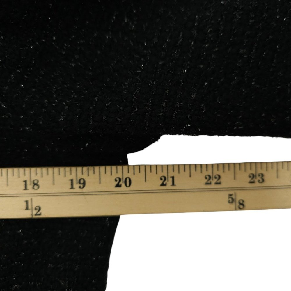 Talbots Grace Fit Wool Blend Snap Front Jacket 10 Shimmer 3/4 Quarter Sleeve NEW - Picture 3 of 15